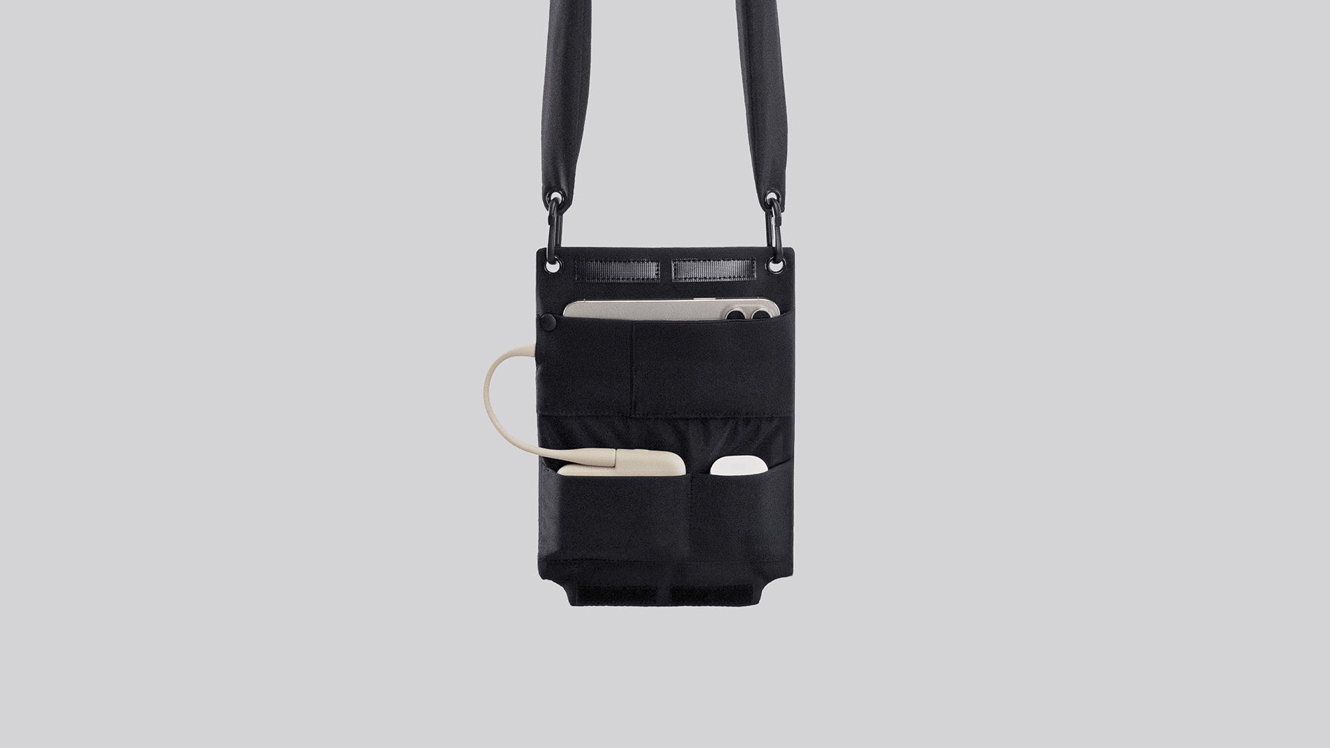 Sling Bag Black Desktop View 3